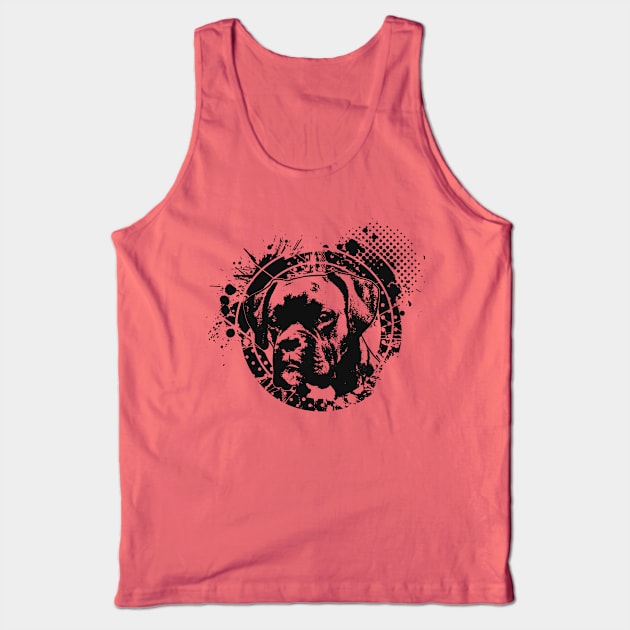 Boxer dog Tank Top by Nartissima